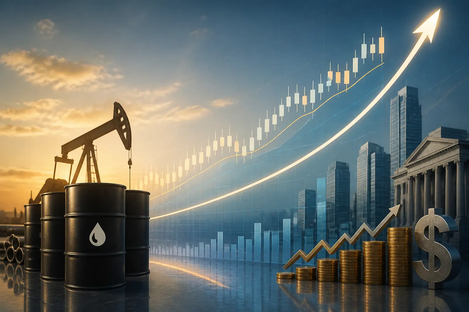 خام برنت يستأنف صعوده مع توقعات وصول السعر إلى 127 دولارًا للبرميل