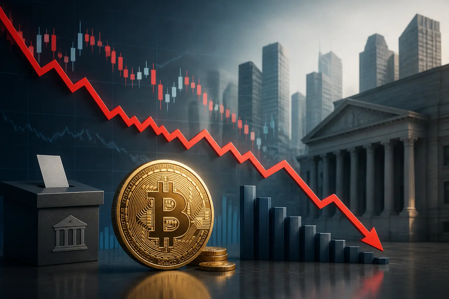 بيتكوين يسجل أدنى مستوياته قبل انتخابات التجديد النصفي الأمريكية بخلاف الأنماط التاريخية