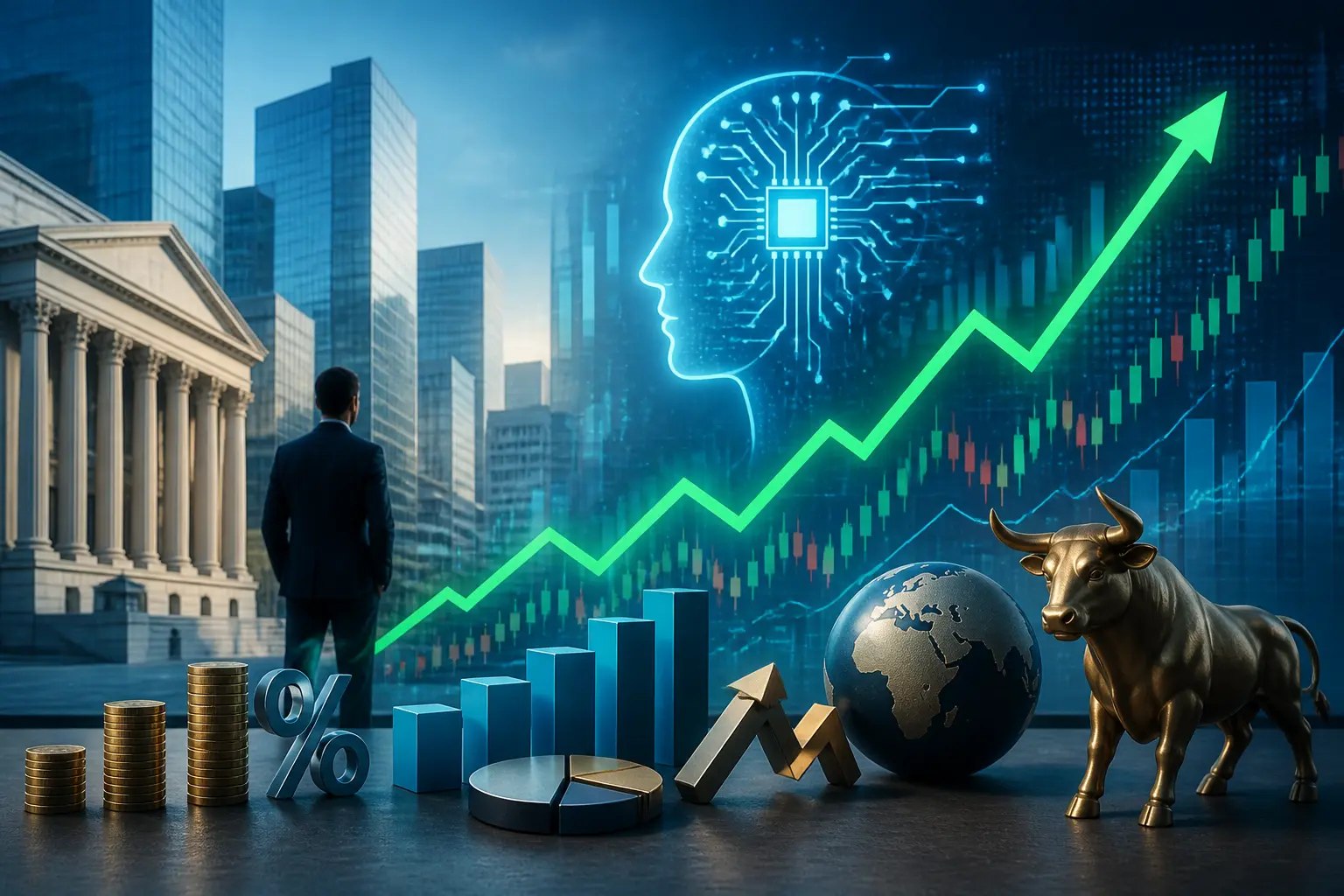 استراتيجيات الذكاء الاصطناعي تحقق عوائد استثنائية تصل إلى 76% في اختيار الأسهم