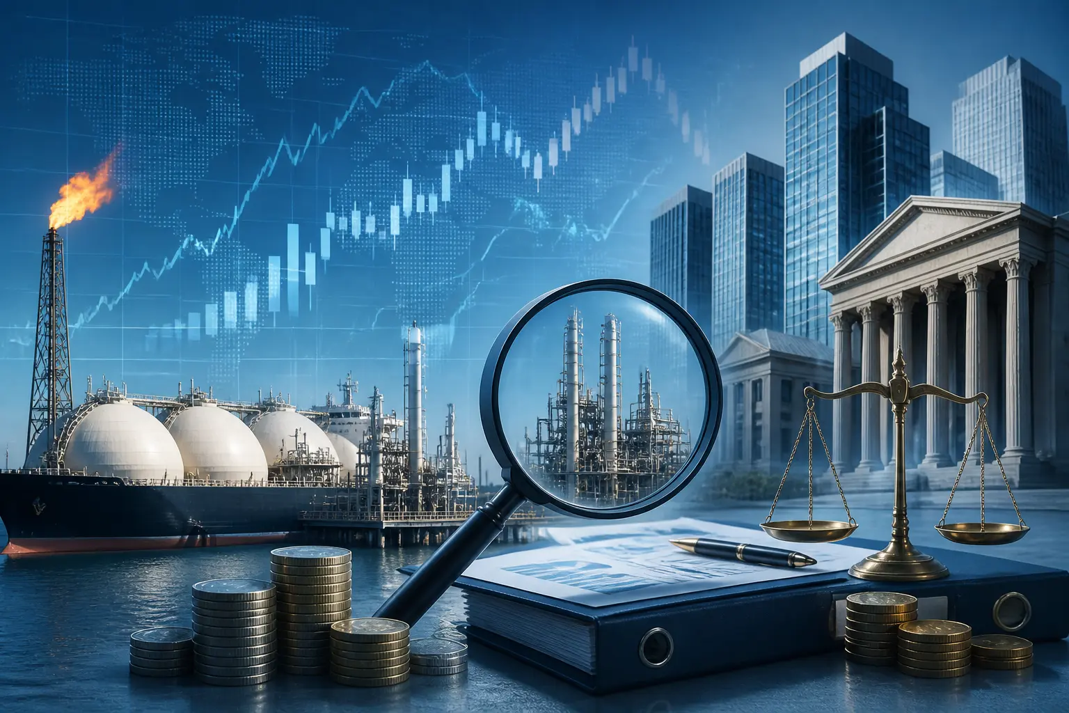 تدقيق على تمويل مشروع ألاسكا للغاز الطبيعي المسال من شركة روسية خاضعة للعقوبات الأمريكية