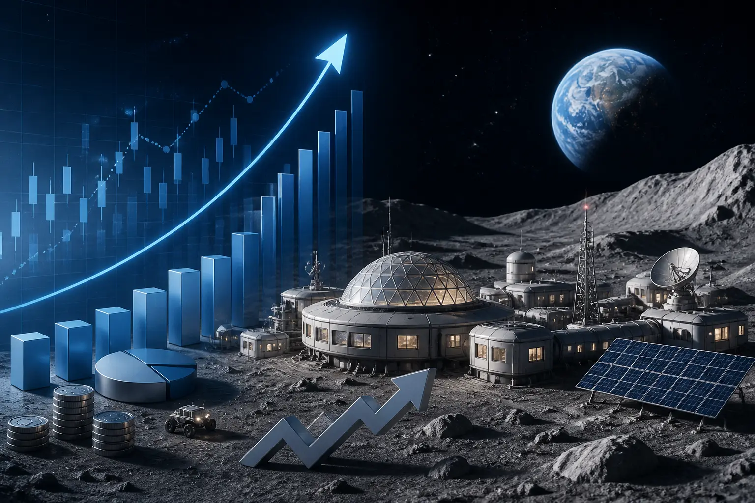 ناسا تعلن تسريع إنشاء قاعدة قمرية وتهدف لهبوط مأهول في 2028