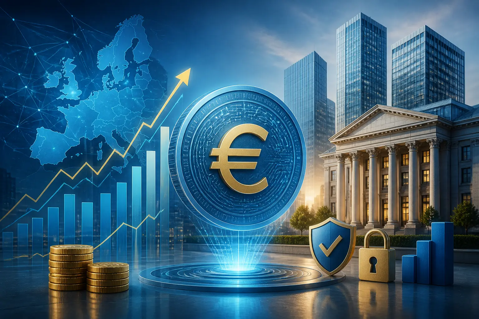 البنك المركزي الأوروبي يخطط لإطلاق مشروع تجريبي لليورو الرقمي لتعزيز سيادة أوروبا في المدفوعات