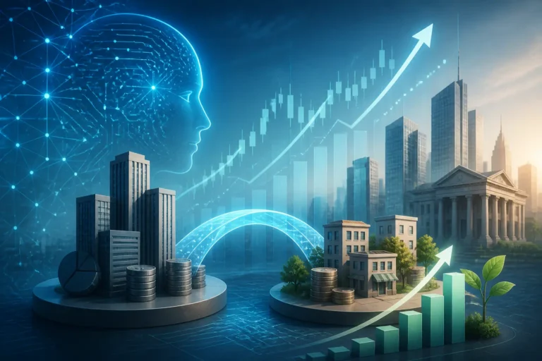 الذكاء الاصطناعي يعيد تشكيل فرص الاستثمار لصالح الشركات الصغيرة والقطاعات المهملة