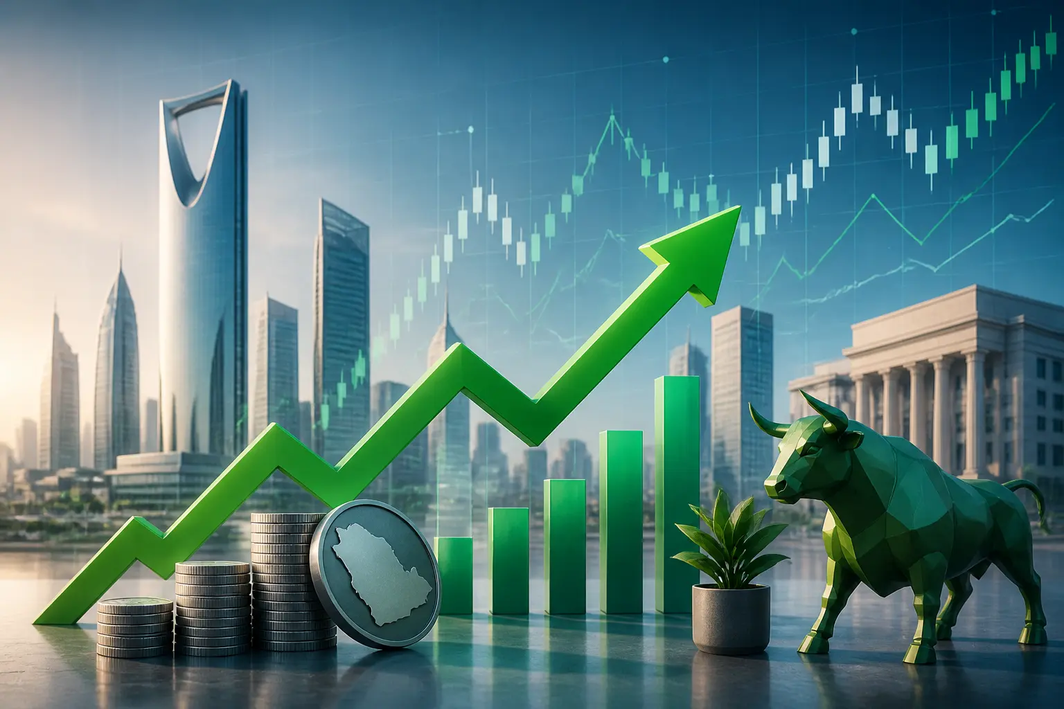 مؤشر تاسي يرتفع 3.4% ويغلق عند 9761 نقطة مع مكاسب واسعة للأسهم السعودية