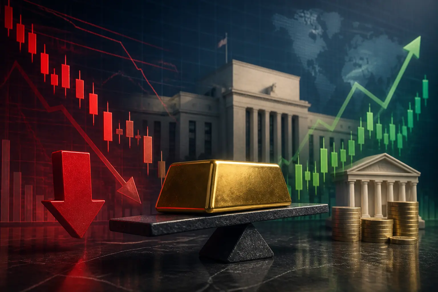 الذهب يواجه اختباراً حاسماً عند 4000 دولار وسط ضغوط بيع ومقاومة الطلب المركزي