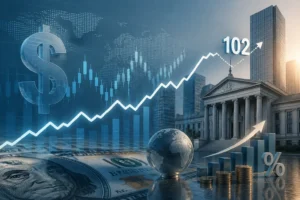 مؤشر الدولار يقترب من 102 مع ترقب قرارات البنوك المركزية خلال الأسبوع