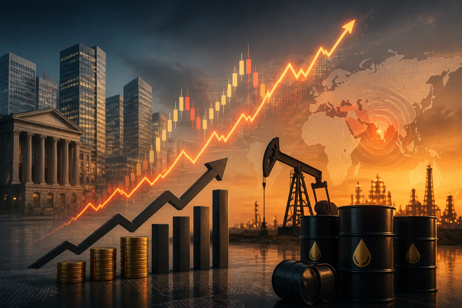نفط برنت يتجاوز 116 دولارًا وسط مخاوف الإمدادات وتوترات الشرق الأوسط