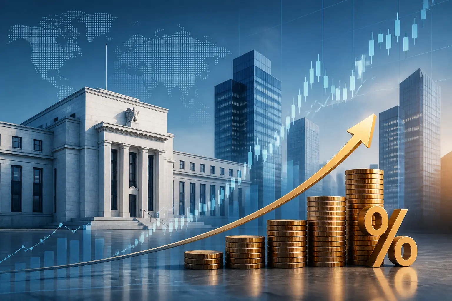 الاحتياطي الفيدرالي يتجه لرفع سعر الفائدة في ديسمبر مع توقعات بثلاث زيادات أخرى خلال العام المقبل