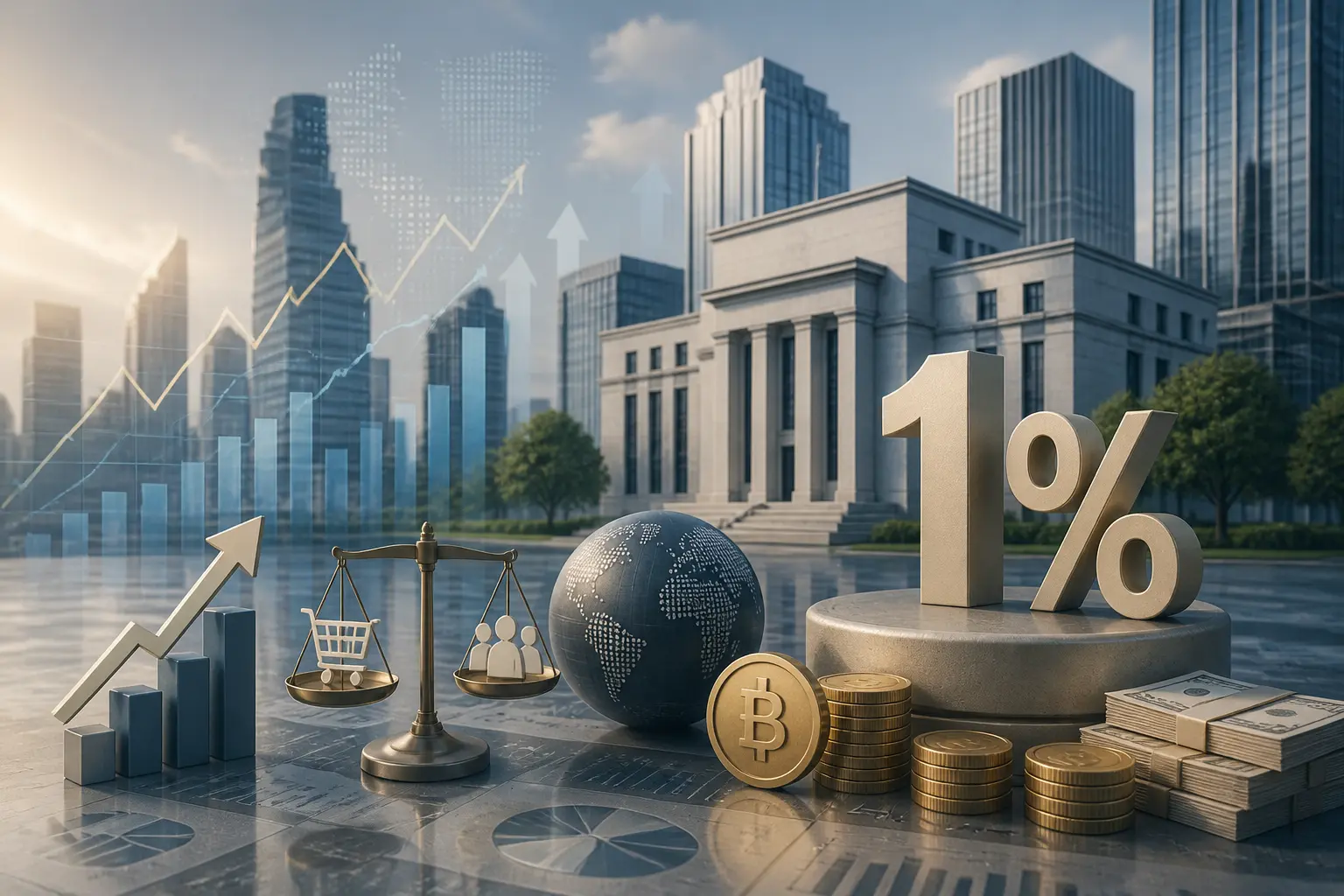 بنك تايلاند المركزي يُبقي سعر الفائدة عند 1% وسط تحديات النمو والتضخم
