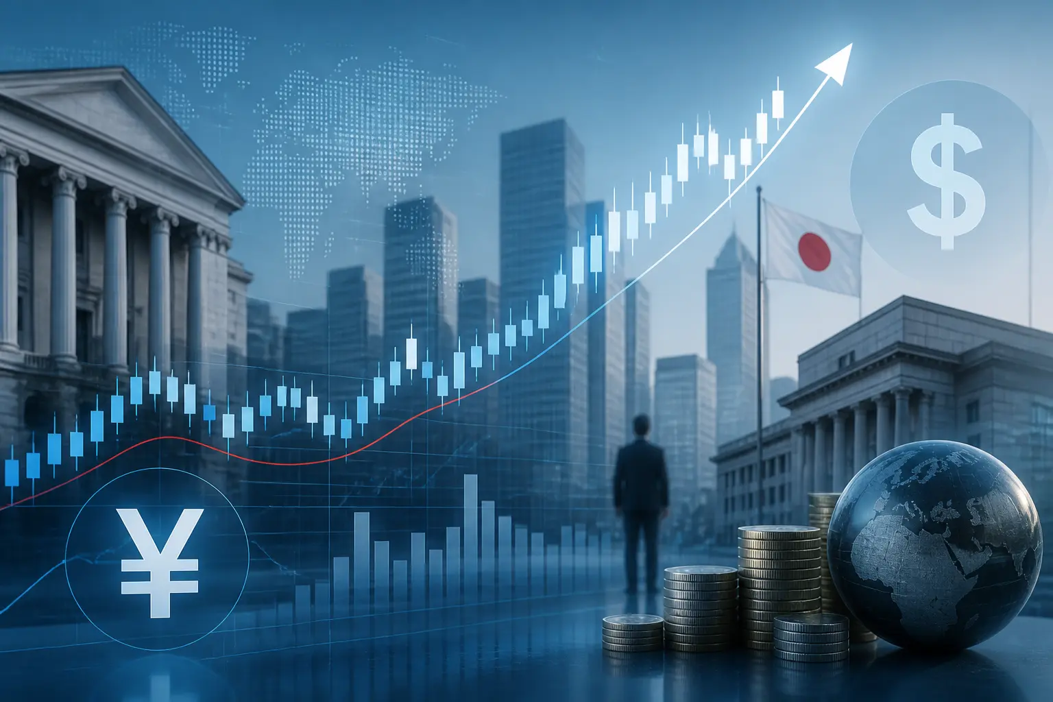 تعافي الدولار مقابل الين الياباني يقترب من مستوى 158 وسط ترقب قرارات الاحتياطي الفيدرالي وبنك اليابان