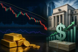 الذهب يتراجع دون 4050 دولار مع صعود الدولار قبيل اجتماع الفيدرالي