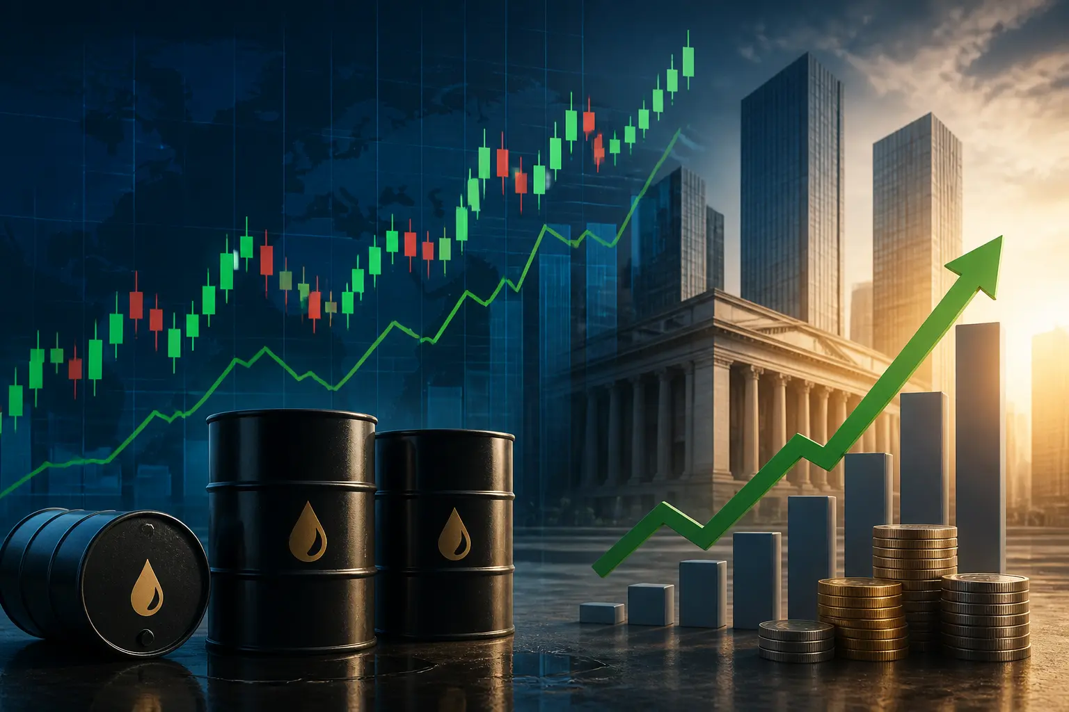 نفط برنت يرتفع بأكثر من 1% مع تصاعد المخاوف الجيوسياسية وتأثيرات الإمدادات