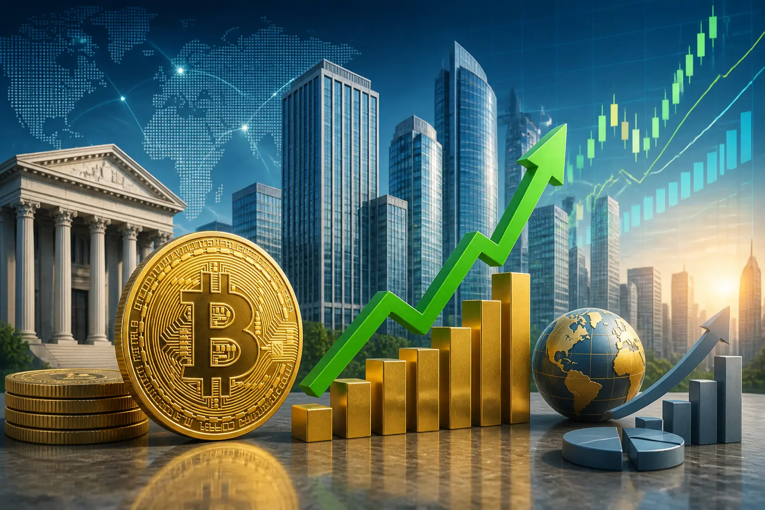 بيتكوين يرتفع إلى 81,400 دولار مع ترقب تثبيت الفائدة من الفيدرالي وارتفاع مؤشر KOSPI