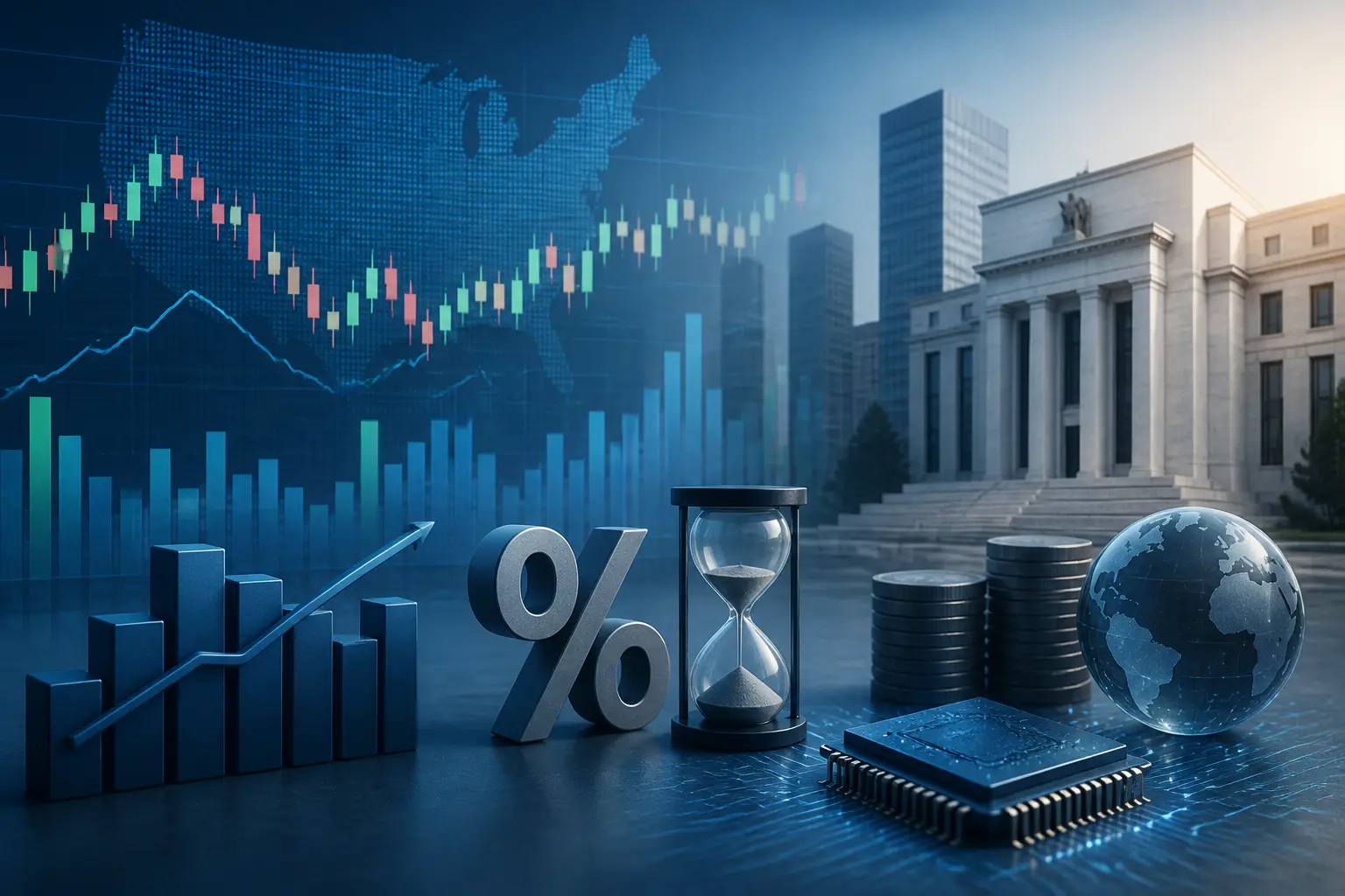 الأسهم الأمريكية مستقرة قبيل قرار الفيدرالي حول أسعار الفائدة وسط ترقب نتائج شركات التكنولوجيا