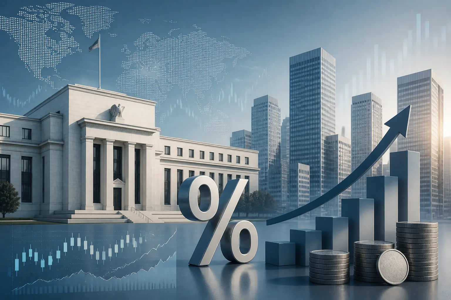الاحتياطي الفيدرالي الأمريكي يحافظ على سعر الفائدة بين 3.75% و4% في أكتوبر 2026