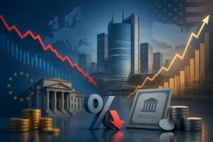 تراجع عوائد البوند الألماني قبيل اجتماع المركزي الأوروبي مع استمرار ارتفاع عوائد الخزانة الأمريكية