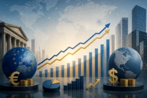 توقعات نمو أرباح الشركات الأوروبية تقترب من مثيلتها الأمريكية للمرة الأولى منذ ثلاث سنوات