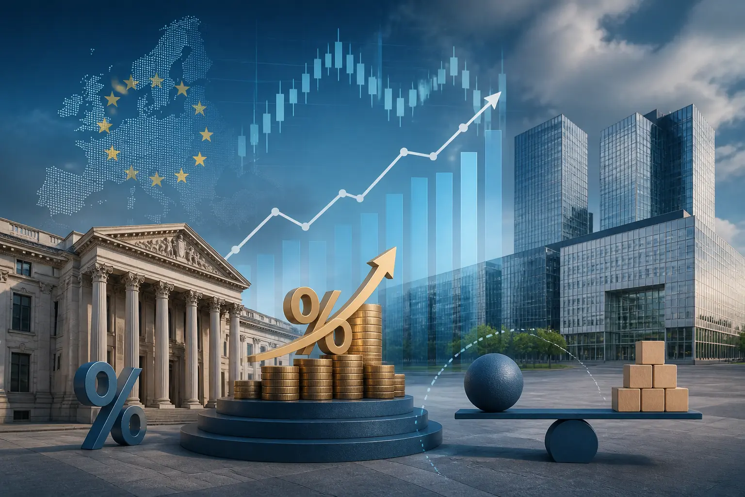 البنك المركزي الأوروبي يُبقي على أسعار الفائدة وسط تحديات تضخمية ويعلن رحيل لاغارد