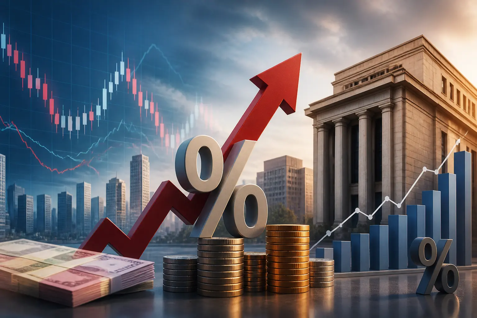 المركزي المصري يرفع أسعار الفائدة إلى 20% وسط ضغوط اقتصادية متصاعدة