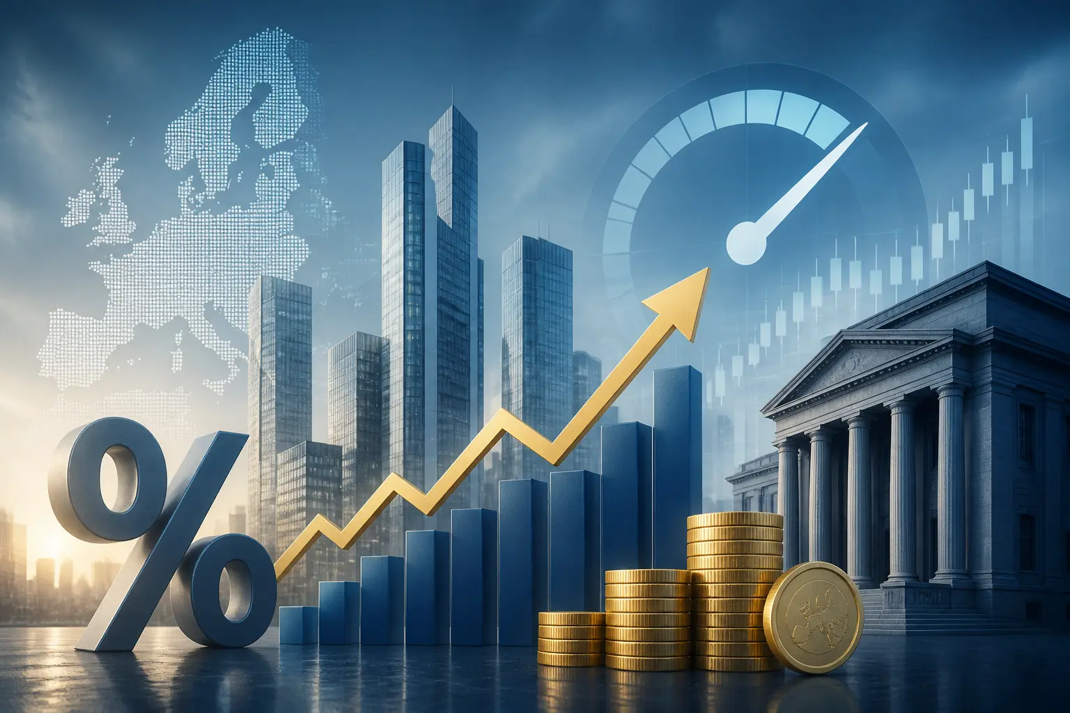 عضو البنك المركزي الأوروبي يشير إلى احتمال رفع جديد للفائدة لمكافحة التضخم