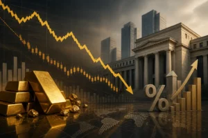 الذهب يتراجع لأدنى مستوياته السنوية مع استمرار ضغوط رفع الفائدة الأمريكية