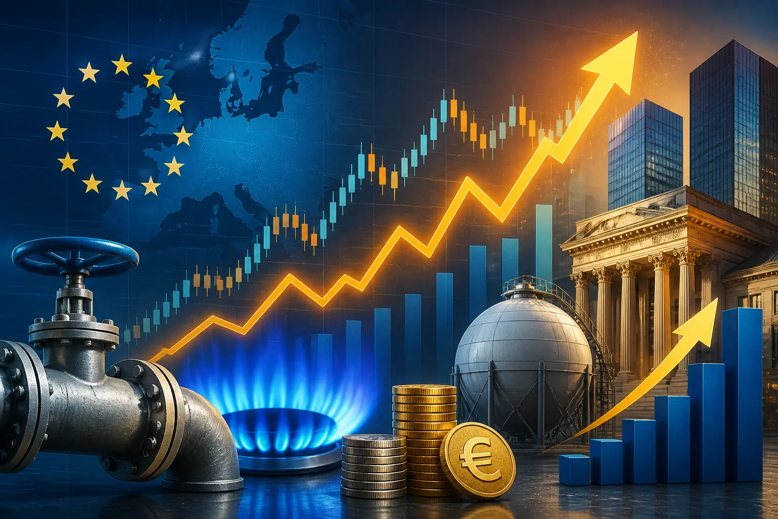 أسعار الغاز الطبيعي في أوروبا تتجاوز 100 يورو مع تصاعد المخاوف من شتاء قاسٍ
