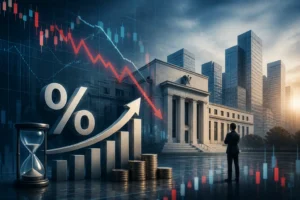 الفيدرالي يلمح لرفع إضافي للفائدة وسط تراجع الأسواق المالية
