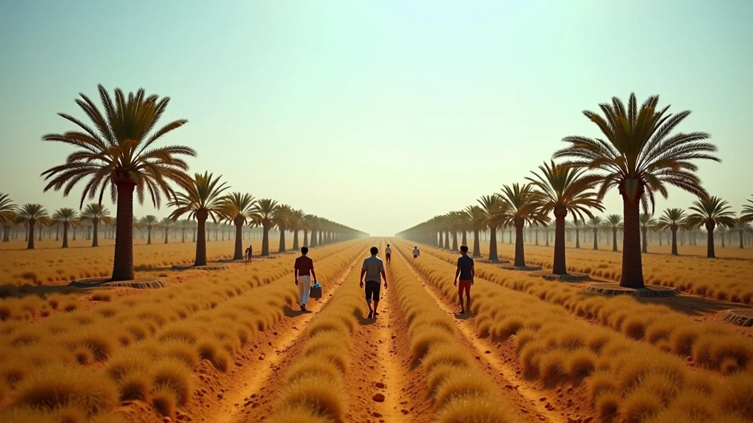 مصر تكمل أكبر مزرعة نخيل في العالم لتعزيز صادرات التمور