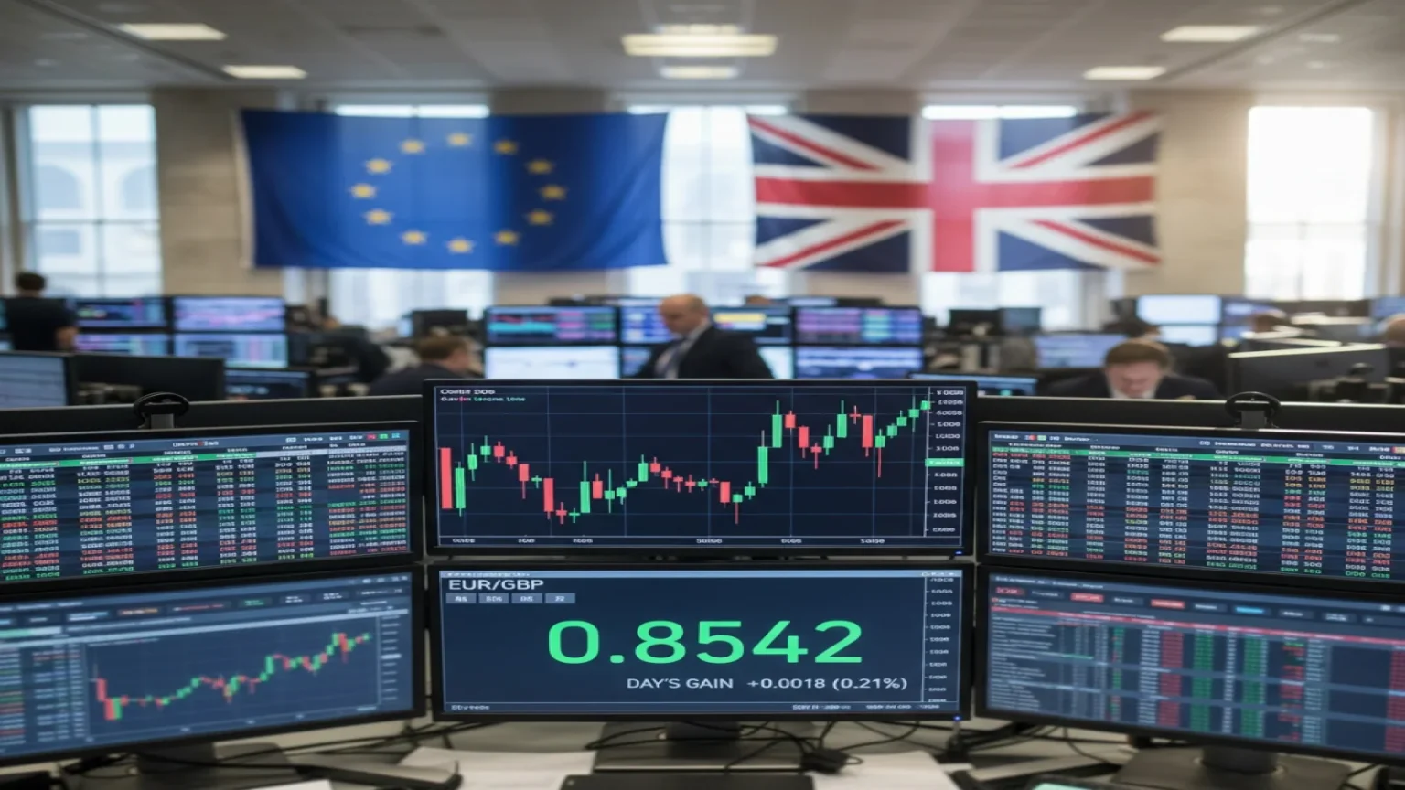 زوج يورو/جنيه إسترليني يرتفع مع إعادة تقييم سياسات بنك إنجلترا والبنك المركزي الأوروبي