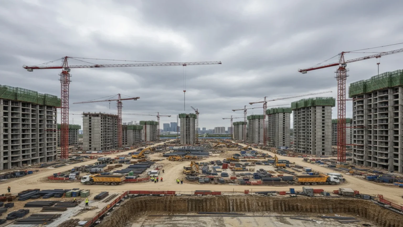 شركة فانكه الصينية تواجه خطر الإفلاس مع ديون تفوق 50 مليار دولار