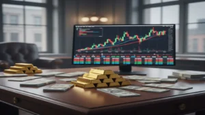 الذهب يتراجع بعد تحقيقه مستوى قياسي وسط جني أرباح المستثمرين