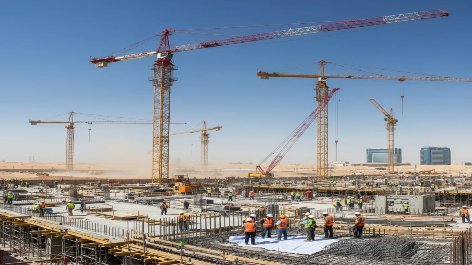 ارتفاع الرقم القياسي لتكاليف البناء في السعودية 1% بنوفمبر 2025