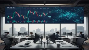 شبكة ترون تسجل أعلى عدد حسابات رغم تراجع سعر TRX في الربع الرابع