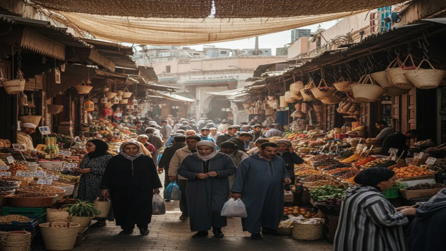 انخفاض أسعار المستهلكين في المغرب خلال نوفمبر لأول مرة منذ 2020