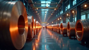 نحاس يقترب من أعلى مستوياته بعد خفض الفائدة الأميركية وتأثيرات الأسواق العالمية