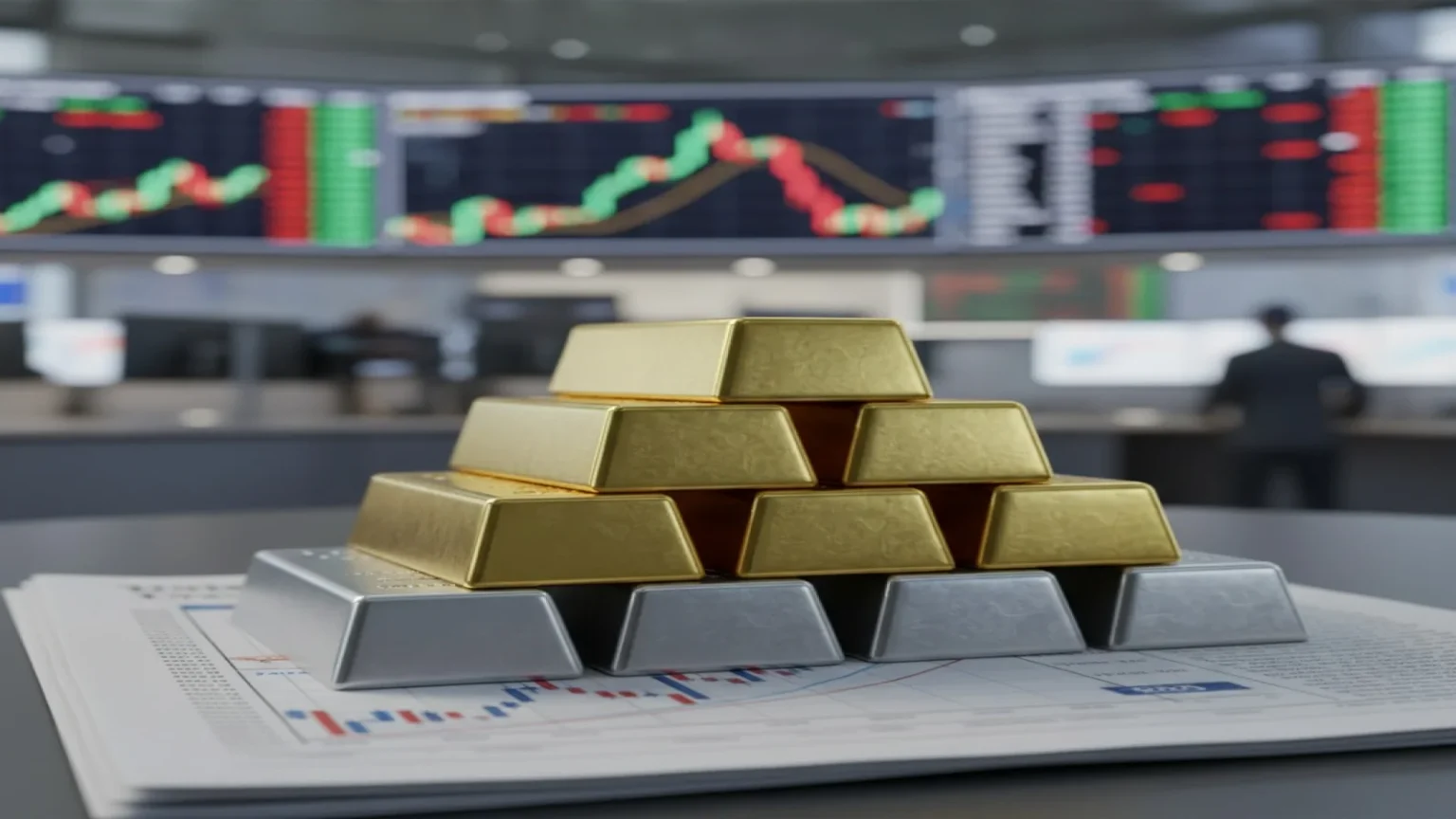 الذهب والفضة يحققان مستويات قياسية مع توقعات خفض الفائدة الأميركية