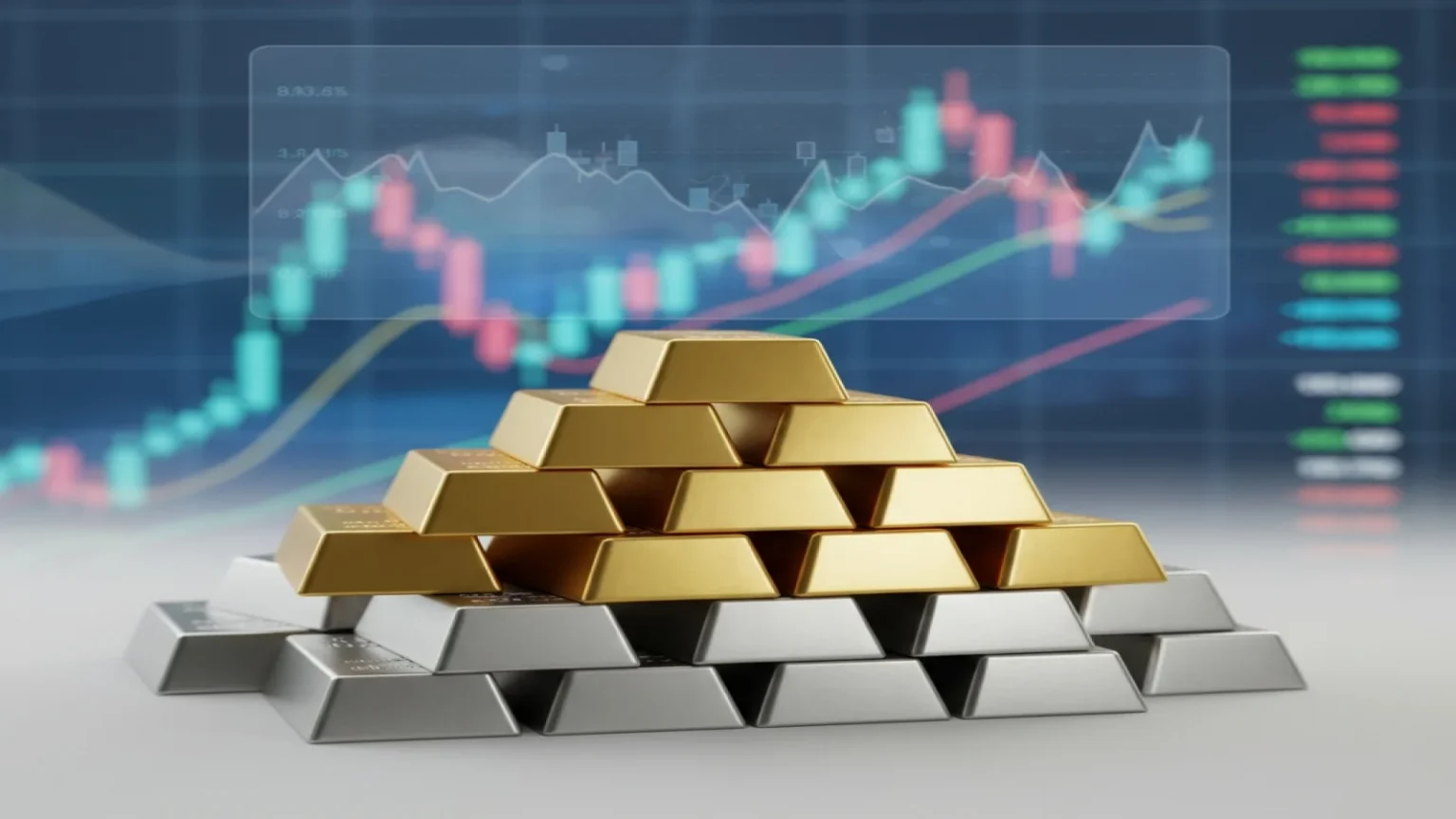 أسعار الذهب والفضة تصل لمستويات قياسية وسط توقعات تخفيض الفائدة الأمريكية