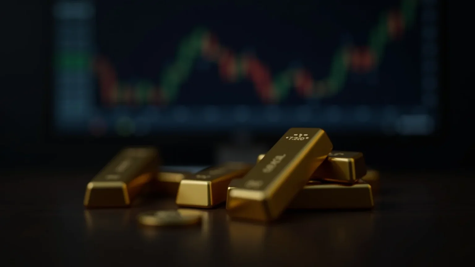 تراجع أسعار الذهب مع تفاؤل المحادثات الأوكرانية وجني الأرباح