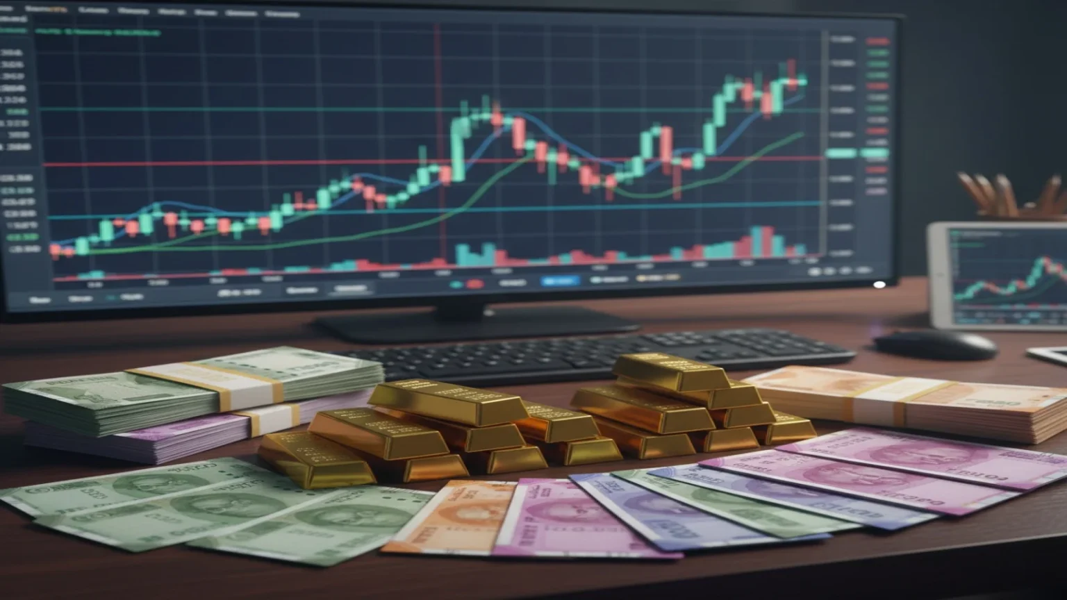 ارتفاع سعر الذهب في الهند إلى 12621.25 روبية للجرام الثلاثاء