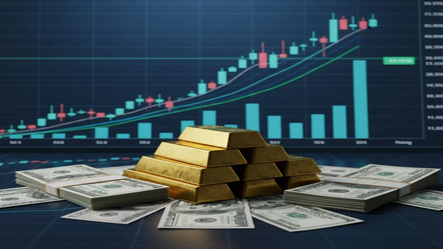 الذهب يتأرجح بين 4300 و4355 دولار مع ضغط الدولار القوي