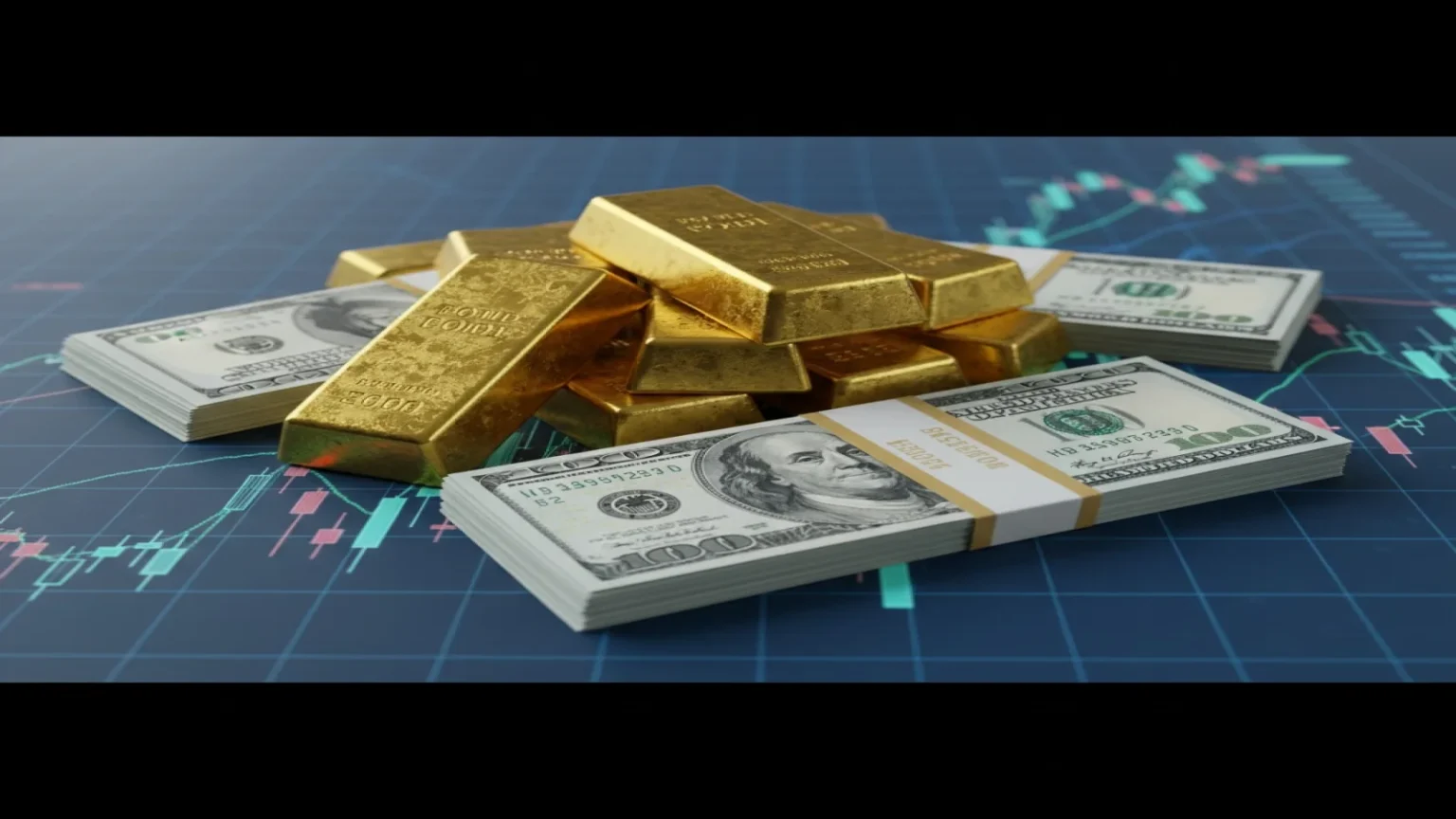 الذهب يثبت دون 4350 دولار مع صمود الدولار الأمريكي القوي