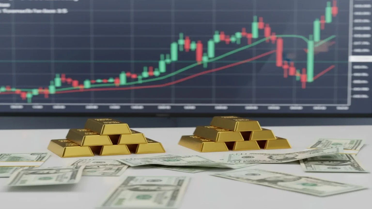 ارتفاع الذهب مع توقعات تخفيض الفائدة الأمريكية والتوترات الجيوسياسية