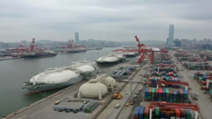 واردات الصين من الغاز المسال ترتفع إلى 7.17 مليون طن في ديسمبر