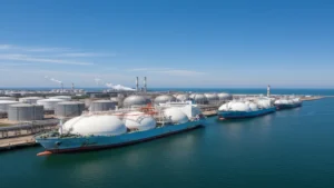 صادرات الغاز المسال الروسي إلى الصين تقفز إلى 1.6 مليون طن في نوفمبر