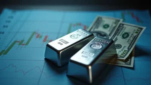 الفضة تتراجع إلى 62 دولار بعد تسجيل أعلى مستوى تاريخي وسط توقعات الفيدرالي