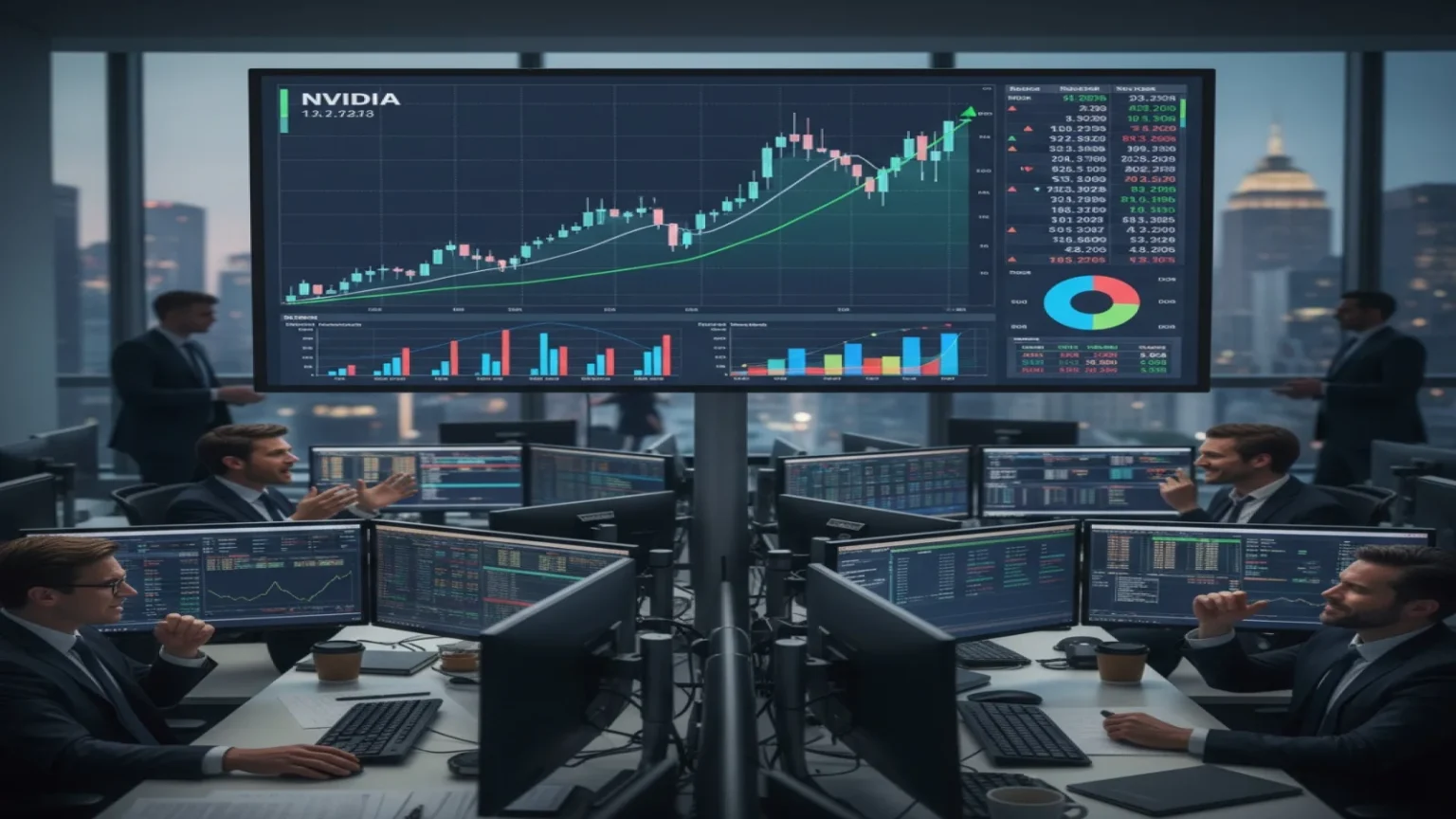 بنك أوف أميركا يوصي بشراء أسهم إنفيديا مع سعر مستهدف 275 دولارا