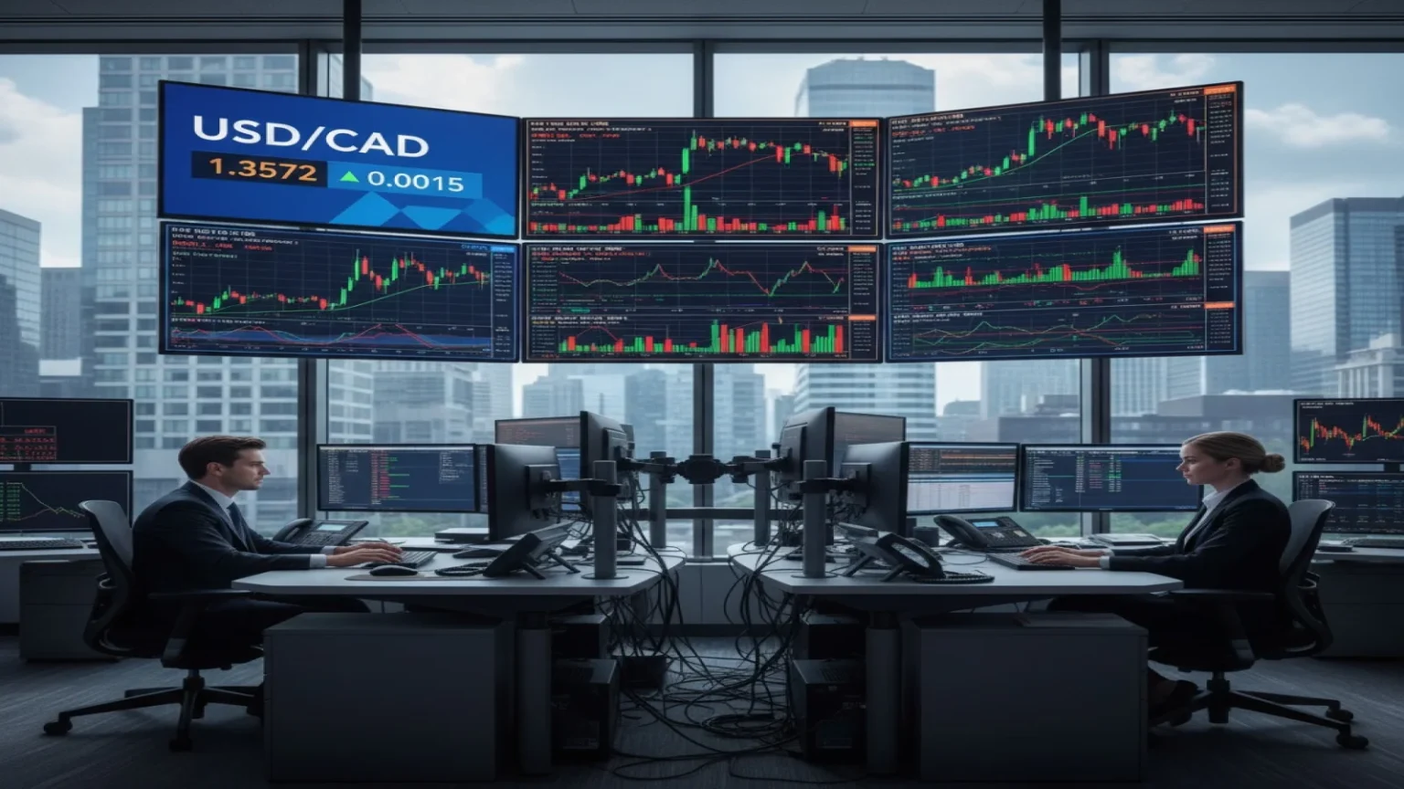 زوج الدولار الأمريكي/الدولار الكندي يتماسك قرب 1.3685 مع ترقب محضر الفيدرالي