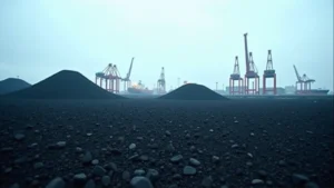 انخفاض أسعار خام الحديد مع ضعف الطلب وترقب سياسات الصين الاقتصادية