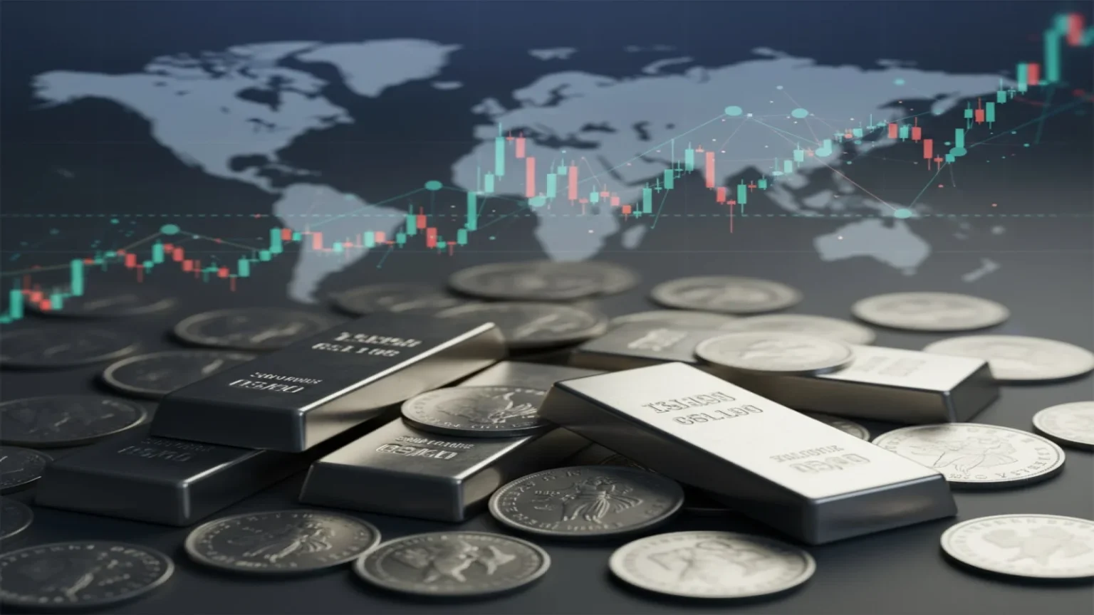 سعر الفضة يقترب من 69 دولارًا مع تصاعد التوترات بين إسرائيل وإيران