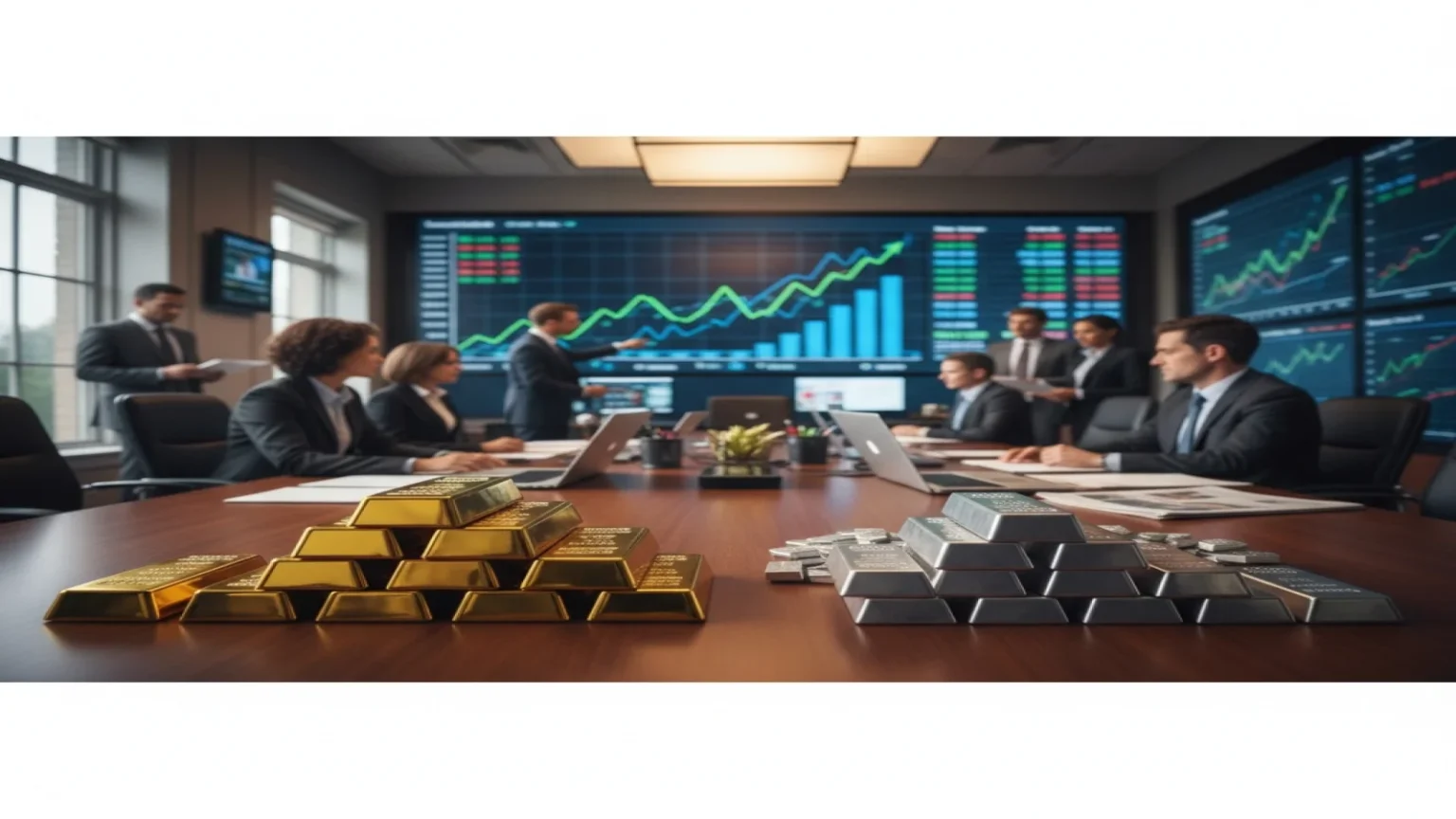 أسعار الذهب والفضة تنخفض مع نهاية عام استثنائي للمعادن النفيسة